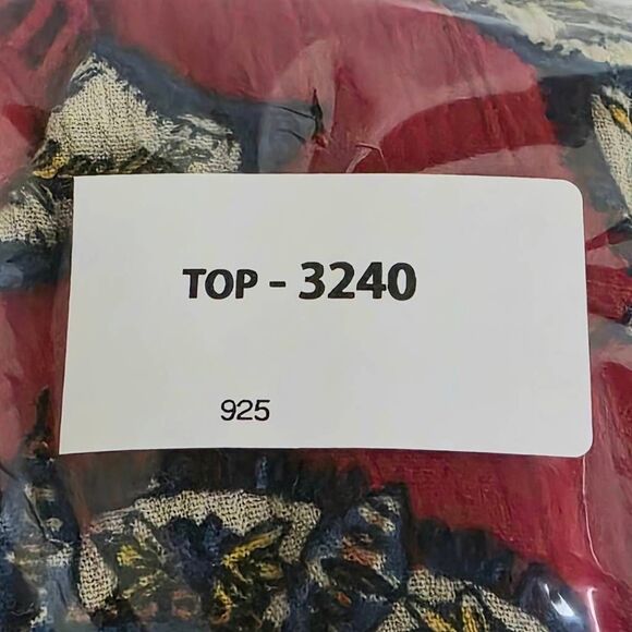 Maurices Red Boho Floral Sleeveless Dress L - Picture 9 of 9